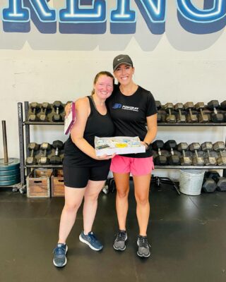 First off, want to say THANK YOU to this one for the most amazing cookies and special devotional gift you gave me!! Just the best!

I’ll start with the physical side of this client. She came to me ~1 year post op ACL repair and just was not where she needed to be. In the 3 months that I’ve worked with her, we’ve been able to see MASSIVE gains in so many ways!! (Mostly due to her dedication and consistency with the plan I had written out for her). The first thing I told her—- it’s never too late to improve—- she listened, went to work, and is crushing it now!!! 

I have thoroughly enjoyed treating you and seeing good return from ACLR— but the best part is I developed a quality friend out of it!! You have been a true joy to be around. I have looked forward to our life talks, Jesus talks, mental talks, and every kind of chat in between!! People like you make my job easy— and make me realize what good people we have in this world!! You’re going to be missed in the gym, but I can’t wait to see you continue to dominate the mom life!

Thank you for being YOU! 🤗🤗