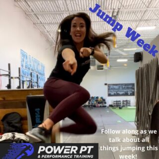 💪🏻 Want to know more about jumping?? How I test it? What we look at with vertical vs horizontal jumping? Exercises to improve jump height?

🙋🏻‍♀️ FOLLOW along this week as I’ll be discussing these different topics!!